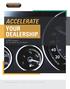 ACCELERATE YOUR DEALERSHIP.
