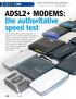 ADSL2+ modems: the authoritative speed test