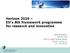 Horizon 2020 EU s 8th framework programme for research and innovation