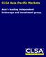 CLSA Asia-Pacific Markets. Asia s leading independent brokerage and investment group.