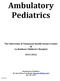 Ambulatory Pediatrics