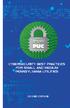 CYBERSECURITY BEST PRACTICES FOR SMALL AND MEDIUM PENNSYLVANIA UTILITIES. second edition