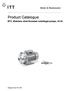 Product Catalogue. ETX, Stainless steel threaded centrifugal pumps, 50 Hz