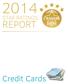 STAR RATINGS REPORT. Credit Cards