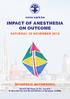 Impact of Anesthesia on Outcome