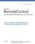 How to set up Simple Network Management Protocol (SNMP) for Netop Remote Control