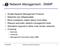 Network Management - SNMP