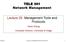TELE 301 Network Management
