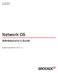 53-1003768-01 25 June 2015. Network OS. Administrator s Guide. Supporting Network OS v6.0.1