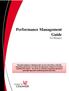 Performance Management Guide For Managers