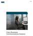 Cisco Business Communications Solution. Brochure