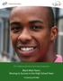 ETS s Addressing Achievement Gaps Symposium. Black Male Teens: Moving to Success in the High School Years. A Statistical Profile