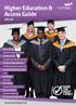 Higher Education & Access Guide