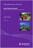 Information Pack for the role of. Social Media Manager Global Communications & External Relations. World Scout Bureau Kuala Lumpur Office.
