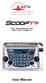 ScoopY+ Mono / Stereo portable audio codec ISDN / POTS / MOBILE / IP. User Manual