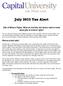July 2013 Tax Alert. Gifts of Mineral Rights: What do charities and donors need to know about gifts of mineral rights? What are mineral rights?