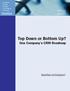 Top Down or Bottom Up? One Company s CRM Roadmap