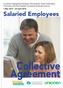 Collective Agreement. Salaried Employees