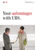 Conditions of employment and additional benefits at UBS in Switzerland. Your advantages with UBS.