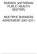 NURSES (VICTORIAN PUBLIC HEALTH SECTOR) MULTIPLE BUSINESS AGREEMENT 2007-2011