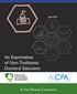 June 2014. An Examination of Non-Traditional Doctoral Education. By The Pathways Commission