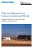 Telecom Operators in a Carbon Constrained World. Findings of an Arthur D. Little Survey in the Middle East and North Africa