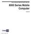 8000 Series Mobile Computer