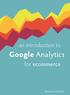 an introduction to Google Analytics for ecommerce Thomas Holmes