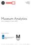 Museum Analytics Action Research Project (ARP)