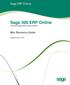 Sage 300 ERP Online. Mac Resource Guide. (Formerly Sage ERP Accpac Online) Updated June 1, 2012. Page 1