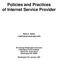 Policies and Practices of Internet Service Provider