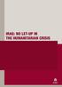 IRAQ : NO LET-UP IN THE HUMANITARIAN CRISIS