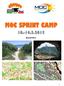 MOC SPRINT CAMP 10.-14.3.2013 BULLETIN 2
