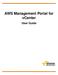 AWS Management Portal for vcenter. User Guide