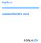 Replicon ADMINISTRATOR S GUIDE