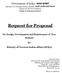 Request for Proposal