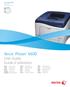 User Guide Guide d'utilisation. Xerox Phaser 6600 Color Printer Imprimante couleur. Svenska Dansk Suomi Norsk Русский