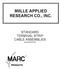 MIILLE APPLIED RESEARCH CO., INC.