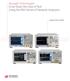 Keysight Technologies Drive Down the Cost of Test Using the ENA Series of Network Analyzers. Application Note