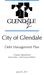 City of Glendale. Debt Management Plan. Finance Department Diane Goke Chief Financial Officer