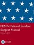 FEMA National Incident. Support Manual