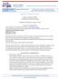 Request for Proposal (RFP) Occupational and Physical Therapy. Deadline for Submission: August 25, 2014
