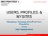 USERS, PROFILES, & MYSITES