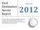 First Destination Survey Report