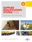 SUPPLIER QUALIFICATION SYSTEM (SQS)