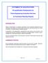STATEMENT OF QUALIFICATIONS. Pre-qualification Submissions for. Prime Engineering Consultant Services. on Functional Planning Projects
