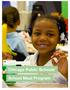 Frequently Asked Questions. Chicago Public Schools. School Meal Program. Created in Partnership with Chicago Public Schools + Healthy Schools Campaign