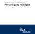 Private Equity Principles