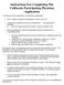 Instructions For Completing The California Participating Physician Application