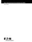 Eaton Advanced Enclosure Power Distribution Unit (epdu ) User s Guide